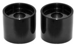 LA Choppers 1" x 1.75" Black Handlebar Riser Extensions (LA-7413-71B)