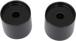 LA Choppers 1" x 1.75" Black Handlebar Riser Extensions (LA-7413-71B)