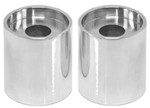 LA Choppers 2" x 1.5" Chrome Handlebar Riser Extensions (LA-7413-53)
