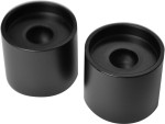 LA Choppers 1" x 1.25" Flat Black Handlebar Riser Extensions (LA-7414-01M)