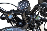 LA Choppers 2" Forty Eight Black Handlebar Extension Risers (LA-7433-02B)