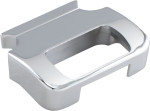 LA Choppers Chrome T-Bar Gauge Mount For 1" Diameter Bars (LA-7391-00)