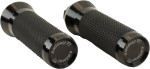 LA Choppers Anodized Cable Grips (LA-7492-01B)