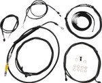 LA Choppers Midnight Complete PnP Cable Kit for 12"-14" Bars (LA-8058KT3-13M)