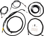 LA Choppers Midnight Complete PnP Cable Kit for 12"-14" Bars (LA-8056KT3-13M)