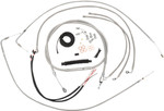 LA Choppers Stainless Complete Cable Kit for 15"-17" Handlebars (LA-8150KT2-16)