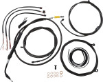 LA Choppers Midnight Complete Cable Kit for 18"-20" Bars (LA-8058KT2-19M)