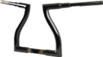 LA Choppers Black 12" Rise Thresher T-Bar Handlebar (LA-7317-12B)