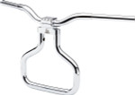 LA Choppers 1.25" Kage Fighter Chrome Handlebars w/14" End Rise (LA-7339-14)