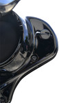 LA Choppers Black Fairing Mirror Hole Plugs (LA-9001-00B)
