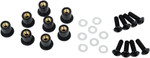 Puig Standard Windscreen Screw Kit | Black (0957N)