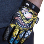Lethal Threat Grease Monster Mens Textile Motorcycle Gloves