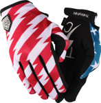 Thrashin Supply Stars & Bolts Stealth Mens Motorcycle Gloves