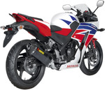 Akrapovic Carbon Straight Can Slip-On Muffler (S-H3SO3-RC)