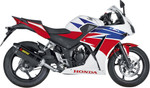 Akrapovic Carbon Straight Can Slip-On Muffler (S-H3SO3-RC)