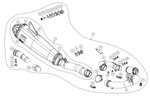 Akrapovic Titanium 1-1 Evolution Full Exhaust System (S-Y2MET16-CIBNTA)