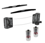 Leatt 5.5/6.5 Goggle Roll-Off Kit w/ Canister, Film & Dirt Strips