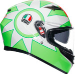 AGV K3 Valentino Rossi Mugello 2018 Motorcycle Helmet