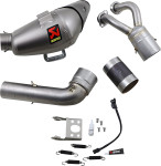 Akrapovic Titanium/Carbon 2-1 Racing Line Full Exhaust System (S-Y7R8-HEGEHT)