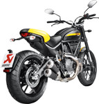 Akrapovic Black Titanium Conical Slip-On Muffler (S-D8SO4-CUBTBL/1)