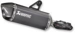 Akrapovic Black Titanium Slash-Cut Slip-On Muffler (S-B12SO16-HAABL)
