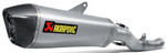 Akrapovic Titanium Oval Slash-Cut Slip-On Muffler (S-K14SO5-HZAAT)