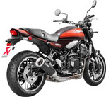 Akrapovic Black Titanium Round Slip-On Muffler (S-K9SO5-HBAVTBL)