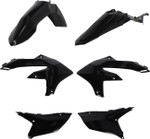 Acerbis Black Standard Plastic Body Kit (2979580001)