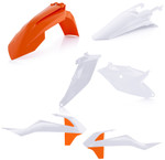 Acerbis OE White/Orange Standard Plastic Body Kit (2686017118)