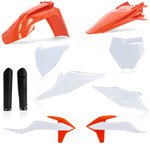 Acerbis White/Orange 21 Full Body Plastic Kit (2726497118)