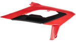 Acerbis Red/Black Plastic Radiator Shrouds/Scoops (2979451018)