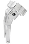 Arlen Ness Method Bagger Chrome Kickback Handlebar Risers & Gauge Pod (520-033)