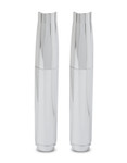 Arlen Ness Deep Cut Chrome Pushrod Tube Covers (03-630)