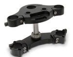 Arlen Ness Black 7 & 7 Raked Anodized Billet Aluminum Triple Trees (20-389)