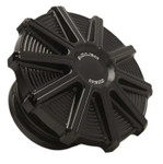Arlen Ness 10-Gauge Gas Cap | Billet Aluminum | Black (701-000)
