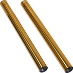 Arlen Ness 49mm Factory Length +2" Gold Fork Tubes (121-006)