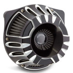 Arlen Ness Deep Cut Inverted Series Black Air Cleaner (18-927)