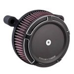 Arlen Ness Beveled Stage 1 Big Sucker Black Air Cleaner (50-844)