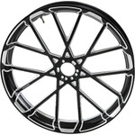 Arlen Ness 21" x 3.5" Procross Forged Black Front Wheel (71-503)