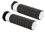 Arlen Ness Speedliner Chrome Fly-by-Wire Handlebar Grips (500-003)