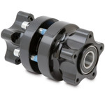 Arlen Ness Black Dual Disc Cartridge Hub Kit for Front Wheel (71-600)