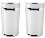 Arlen Ness Smooth Chrome Fork Boots (20-036)