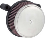 Arlen Ness Smooth Stage 1 Big Sucker Stainless Steel Air Cleaner (18-753)