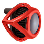 Arlen Ness Clear Tear Red Air Cleaner (18-969)
