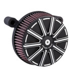 Arlen Ness 10-Gauge Stage 1 Big Sucker Black Air Cleaner (50-291)