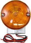 K&S DOT Compliant Chrome Turn Signal w/Amber Lens (25-5115)