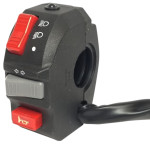 K&S Light/Turn/Kill Handlebar Switch for Offroad w/9-Pin Connector (12-0055CN)