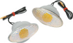 K&S Mediun Aluminum Flat Oval Marker Light w/Rainbow Lens (25-8278)