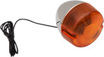 K&S DOT Compliant Chrome Turn Signal w/Amber Lens (25-5096)