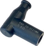 K&S 14mm T-Type Black Spark Plug Resistor Cover (10-3121MA)